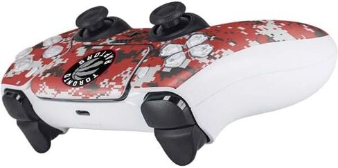 Skinit Decal Gaming Skin Compatible with PS5 Controller - Officially Licensed NBA Toronto Raptors Marble Design in Saudi Arabia