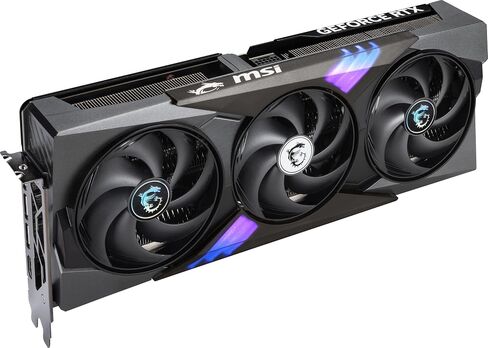 MSI GeForce RTX 5080 16G Gaming Trio OC Graphics Card - RTX 5080 GPU, 16GB GDDR7 (30Gbps/256-bit), PCIe 5.0 - TRI FROZR 4 (3 x STORMFORCE Fan), Gaming & Silent Mode, RGB - HDMI 2.1b, DisplayPort 2.1b in Saudi Arabia