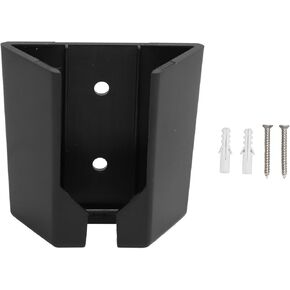 Ethernet Adapter Mount Professional Sturdy Wall Mount Holder Space Saving Stylish Simple Ethernet Adapter Bracket for Indoor (Black)