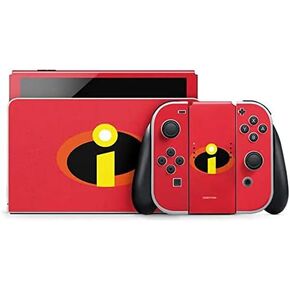 Skinit Decal Gaming Skin Compatible with Nintendo Switch OLED (2021) - Officially Licensed Disney The Incredibles Syndrome Art Design