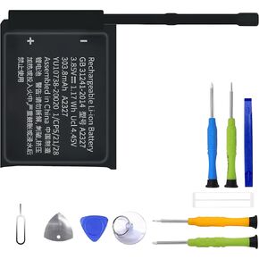 A2327 Rechargeable Battery Compatible with Apple iWatch Series 6 44mm A2292 A2294 A2376 with Tools