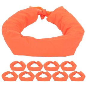Heallily 10pcs حقائب مخروطية مخروطية لحركة المرور المخروطية للاستقرار المحسّنات المخروطية المقاومة للرياح المخروط