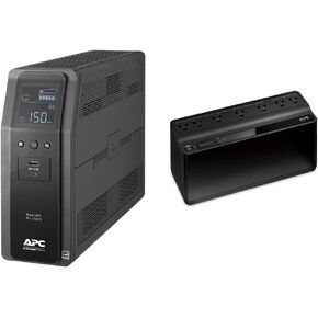 APC UPS ، واقي البطارية ووقت البطارية 1500VA ، و BR1500MS2 ، 2 منافذ شاحن USB ، 600VA UPS ، مزود الطاقة الاحتياطية ، BE600M1