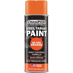 Champion AR500 Steel Target Orange Spray Paint, 16 Ounce Spray Paint Can for Target Shooting