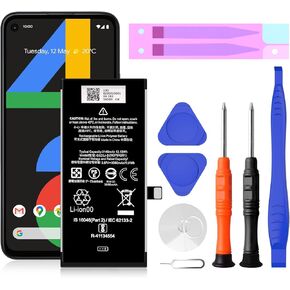 Pixel 4a Battery Replacement, Compatible with Google Pixel 4a 4G Model G025J, GA02099 with Repair Tools Kit (Not for Pixel 4a 5G)