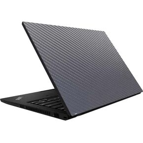 Skinit Laptop Decal Skin Compatible with Lenovo ThinkPad P14s Gen 2 Originally Designed Silver Carbon Fiber Design