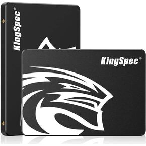 KingSpec 960 GB SATA III SSD 6Gb/s, 2.5" SATA SSD with 3D NAND Flash, Internal Solid State Hard Drives, for Laptop and PC Desktop (R/W Speed up to 550/520 MB/s)