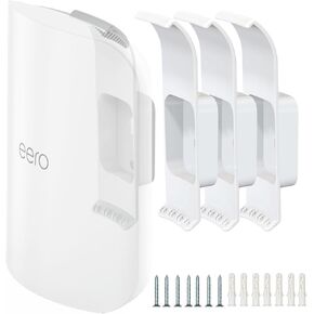 Wall Mount Bracket for eero Pro 7 Router - Space-Saving Tri-Band Wi-Fi 7 Mesh System Accessory, Easy Installation Compatible with eero Pro 7(3 Pack)