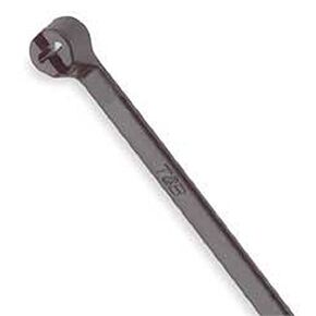 Ty-Rap TY5253MX Cable Tie, 50lb 11.6" Length, Ultraviolet Resistant, Black Nylon with Stainless Steel Locking Device Distributor, Temperature Range -40-185 (Pack of 100)