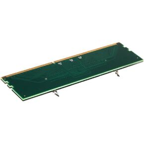 NUOBESTY 1Pc Memory Adapter for Laptop so to Desktop Connector Supports Frequency to Pins Over Protection Compatible with Internal Memory