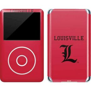 Skinit Decal MP3 Player Skin Compatible with iPod Classic (6th Gen) 80GB - Officially Licensed College Louisville Cardinals Design