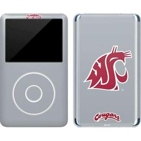 Skinit Decal MP3 Player Skin Compatible with iPod Classic (6th Gen) 80GB - Officially Licensed College WSU Cougars Logo Design