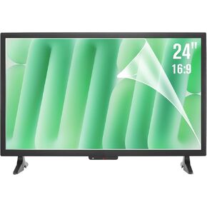 F FORITO 2-Pack 24 inch Matte Anti Glare Film for TV, Eye Protection Anti Reflection Shield Compatible with 24" TV with 16:9 Aspect Ratio
