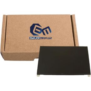 EM EMAJOR TECH New Screen Replacement for Dell DP/N 08455M 8455M 1920X1080 FHD Non-Touch LCD LED Display with Rails Bracket