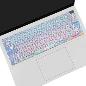 Keyboard Cover for Dell Inspiron 14 5410 5415 5418 5420 5425 5430 7415 7420 7425 7430/13 5310 5320/16 5635 5630 5620 5625 7635 7620/Latitude 3320 3420, Sakura