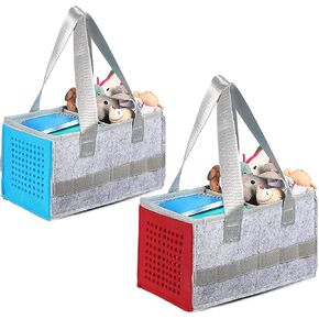 2Pack Felt Bag Compatible with Toniebox Starter Set and ToniesFigurine