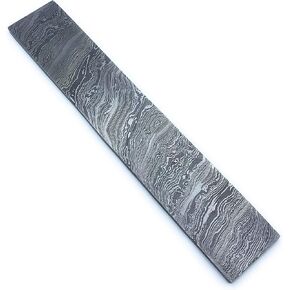 10" long custom handmade Damascus Steel blank billets with 2" width