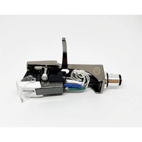 Cartridge and Stylus, needle and Titanium Headshell with mounting bolts for DENON DP57L, DP59L, DP60L, DP72L, DP30L, DP35F, DP37F, DP45F, DP62L, DP11F, DP23F, DP300F