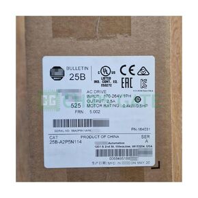25B-A2P5N114 1 PCS 25BA2P5N114 525 AC Drive جديد في المربع