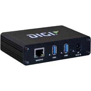 AW02-G300 Digi AnywhereUSB 2 Plus 2 Port USB Over IP Remote USB 3.1 Hub with 2 Type A USB connectors Ethernet Modules