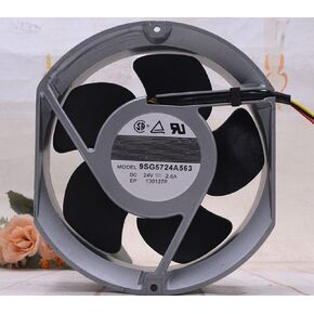 24V 2.6A 57.6W 5200RPM 378CFM 172X150X51MM 4-WARE مروحة التبريد
