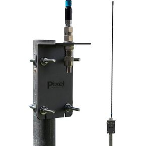 AFHD-4 AM FM HD Radio Long Range Antenna with 25 Feet RG6 Coax Cable, Daytime Reception - FM Stereo 80 Miles, AM (Mono) 90 Miles