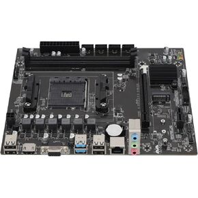 ATX Motherboard, A320 M ATX Support AM4 Socket A Series APU and for 500 CPU DDR4 USB3.0 SATA3.0 PCIEx16 PCIEx1 M.2 CR2032 for for Ryzen5000 Series