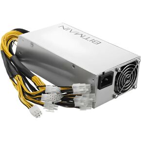 Bitmain Antminer APW7 Power Supply 1800w 110v / 220v Genuine for Bitmain S9, L3+, D3 (10) PCIe Connectors
