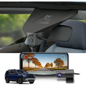 Fitcamx Front 4K+Rear 1080P Dash Cam for 2026 Honda Passport (HD2-D4100) RTL TrailSport Touring Blackout Elite, OEM Look, Dual HD Video, WiFi & APP, Loop Recording, G-Sensor, Easy to Use, 128GB Card