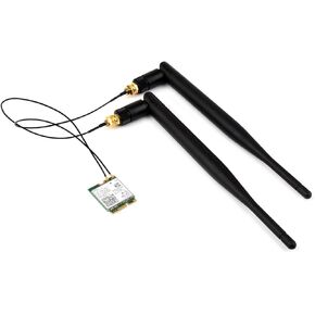 WiFi 7 Wireless Card BE200 NIC Network Adapter,Bluetooth 5.4,5800Mbps NGFF (M.2 E Key)，Supports 2.4G/5G/6GHz Tri-Band,IEEE 802.11a/b/g/n/ac/be/ax Standard