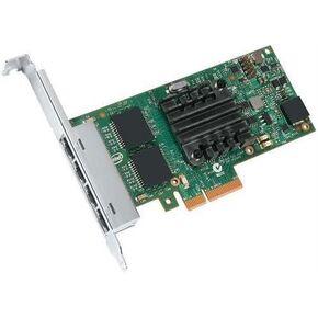 Intel Ethernet Server Adapter I350-T4 - PCI Express 2.1 x4 - 4 Port(s) - 4 x Network (RJ-45) - Twisted Pair - Low-profile, Full-height - Bulk I350T4V2BLK OEM