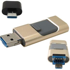 for iPhone 11 12 13 Pro Max U Disk USB OTG Flash Drive Memory Stick Storage 64G for IOS8 or Above,Windows XP,Windows 7/8/10,Window OSX,Linux.Mac