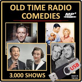 Old Time Radio Comedies: Best 3,000 Shows in MP3 [USB Flash Drive]