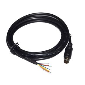 Breakout Cable CT-62 CAT Cable MD8 8 PIN M~ni DIN Male Serial Adapter Compatible with YAESU Band Data CAT Linear Tuner FT-897 FT-817 (Size : 1.8M)