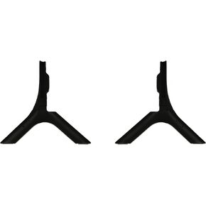 Factory Part - Legs Base Stands Compatible with Samsung 32" Smart TV Models: QN32Q60AAFXZA, HG32NJ690FFXZA, HG32NJ690WFXZA, HG32CF800NFXZA, and QN32Q60DDFXZA (Screws Included).