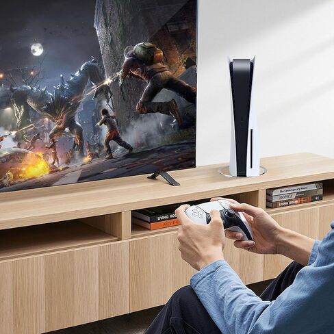 حامل عمودي لوحدات تحكم PS5 Slim & PS5 ، جبل عمودي غير انزلاق لـ PlayStation 5 (Swyvery) in Saudi Arabia