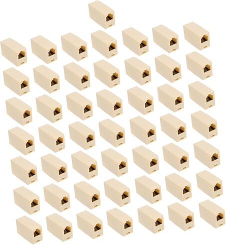 Cabilock 50 PCS امتداد كابل الهاتف محول Coupter Coupler CONCTOR in Kuwait