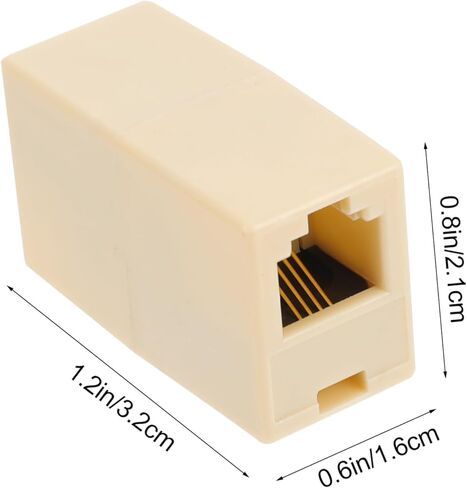 Cabilock 50 PCS امتداد كابل الهاتف محول Coupter Coupler CONCTOR in Kuwait