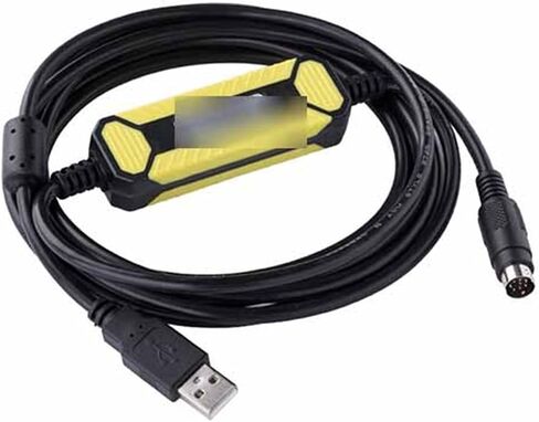 كابل الإصدار المطور U -DVP مناسب DE -LTA DVP EH ES EC EX SS Series PLC Programming Cable USBACAB230 Download Cable (Color: Gold Plated ، Size: 2.5M) in Kuwait