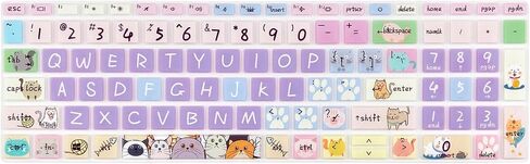 Silicone Keyboard Cover for 15.6" HP ProBook 450/455/650 G8 G9 G10, HP Zbook Power G8 G9,Cute Cat in Kuwait
