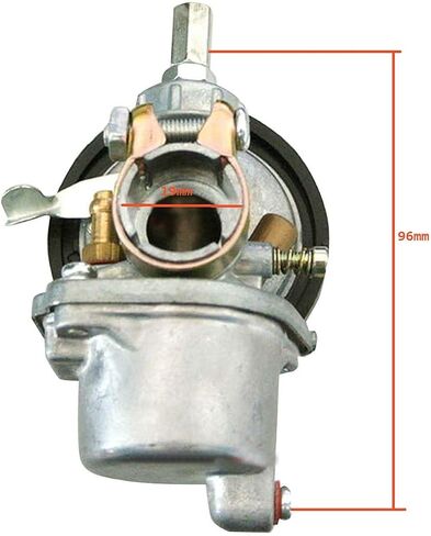 مكربن ​​محرك الدراجة لثنائي الأشواط 49cc 66cc 80cc مجموعة محرك الدراجة الآلية مع وحدة الملف وقابس الإشعال in Saudi Arabia
