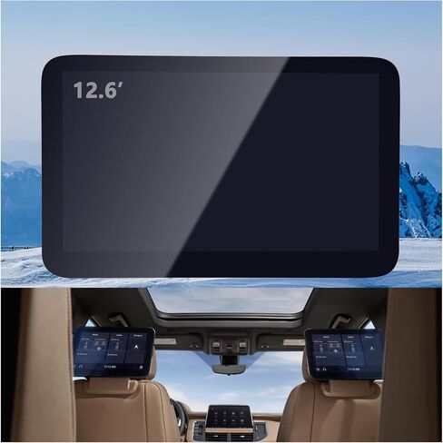 85100044 12.6" LCD Display in Headrest Back SEAT TV DVD Fit for 2021-2023 Chevy Suburban and GMC Yukon XL Models in Saudi Arabia