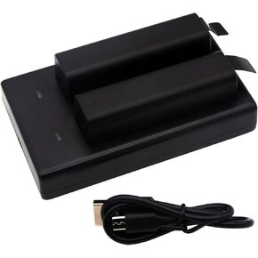 حزمة بطارية قابلة لإعادة الشحن HB01-522365 مع بطاريتين ذكيين مع شاحن LED متوافق مع DJI Osmo الجزء 53 محمولة بطارية غيمبال ليثيوم أيون القابلة لإعادة الشحن 11.1V/1100MAH