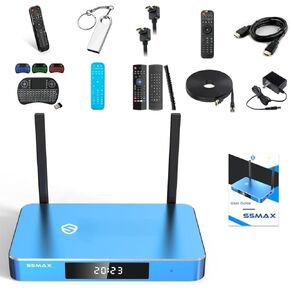 S 5 M-a-x Super New 2024 Box with 5.2Bluetooth and 4GB DDR RAM