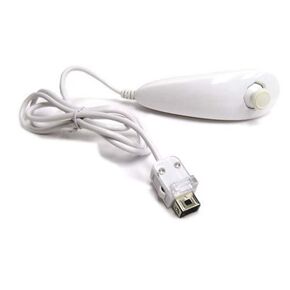 White Nunchuck Controller for Nintendo Wii (Renewed)