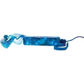 Wii Afterglow AW.1+ AW.2 Remote and Chuck- Blue