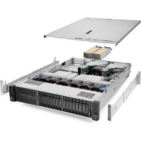 TechMikeNY Server 3.20Ghz 16-Core 384GB RAM 9.2TB Storage Rails ProLiant DL380 G10 (Renewed)