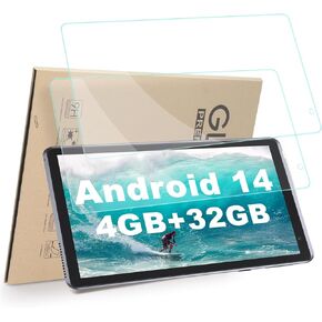 2-Pack Screen Protector Compatible with BYANDBY BYQ2 7 inch Tablet, [HD Clarity] [9 Hardness] [Anti-Scratch] Tempered Glass