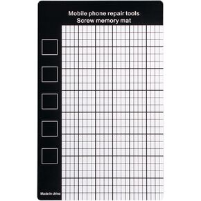Repair Mat Magnetic Screw Mat Memory Pad for Repair Tools Screw 9x14.5cm Disassembly Repair Work Pad