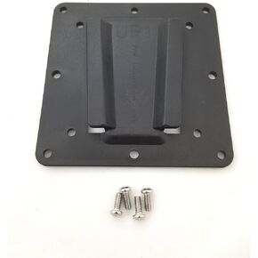 PAW International 75x75mm & 100x100mm Black Polymer (Plastic) RV TV Bracket | PAW Polymer Wall Mount Sold Separately | Max. 30# TV Weight